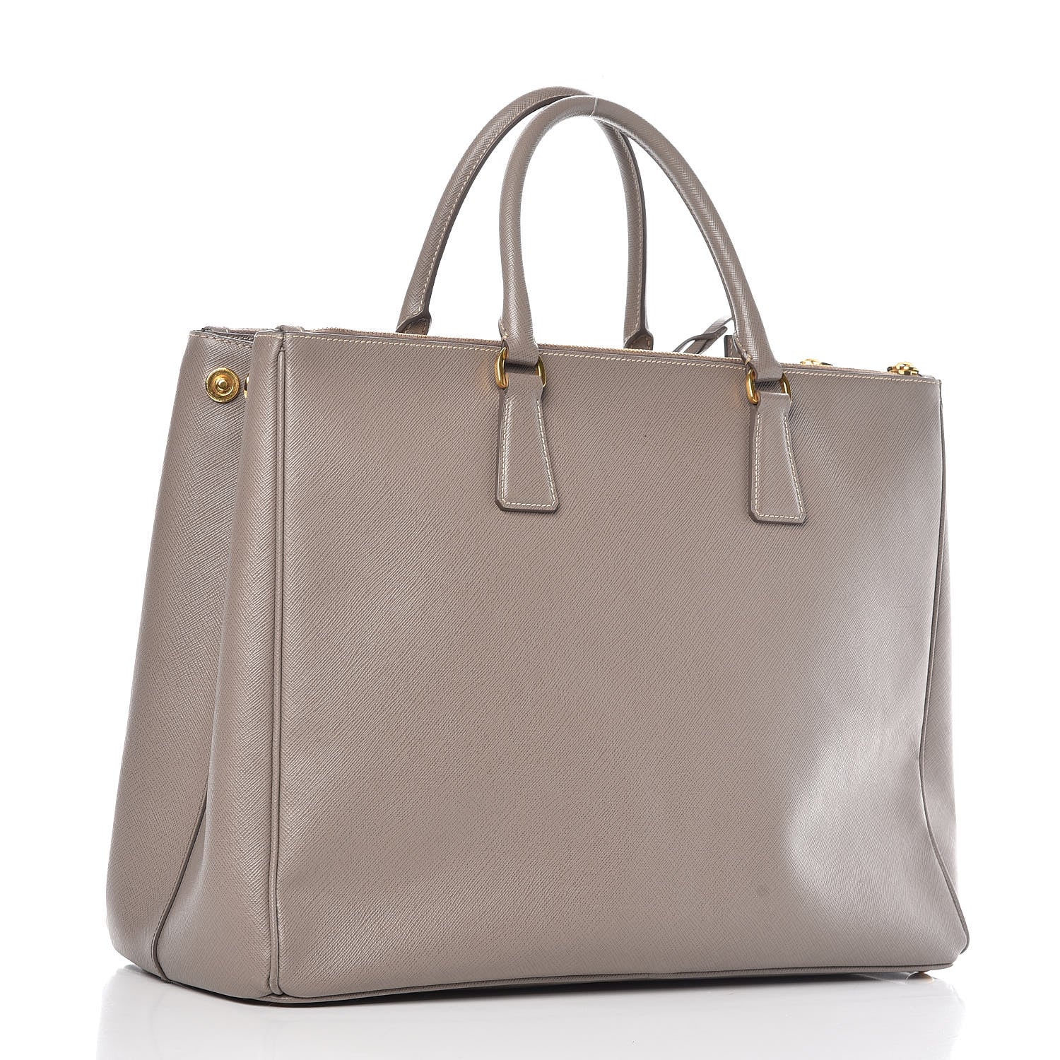 Prada Saffiano Lux Extra Large Galleria Double Zip Tote Argilla 3 of 14