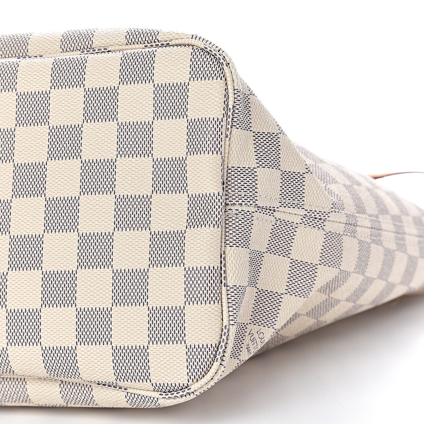 Damier Azur Neo Neverfull MM Rose Ballerine