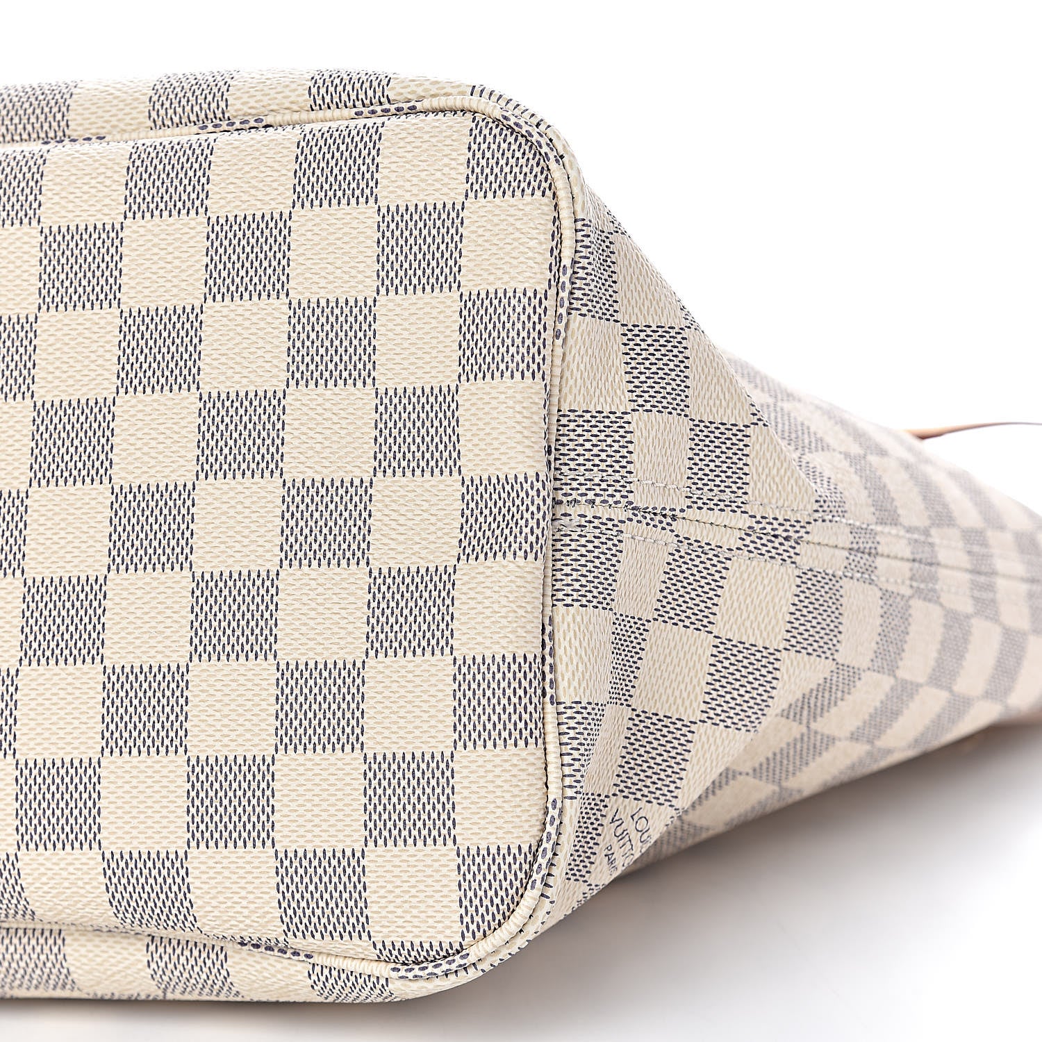 Louis Vuitton Damier Azur Neo Neverfull MM Rose Ballerine 11 of 12