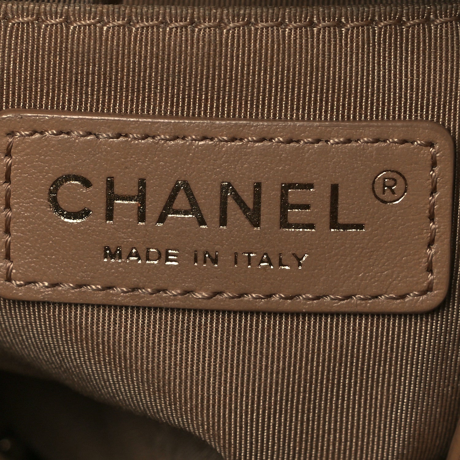 Chanel Caviar Quilted Rolled Up Bucket Drawstring Bag Beige 5 of 8