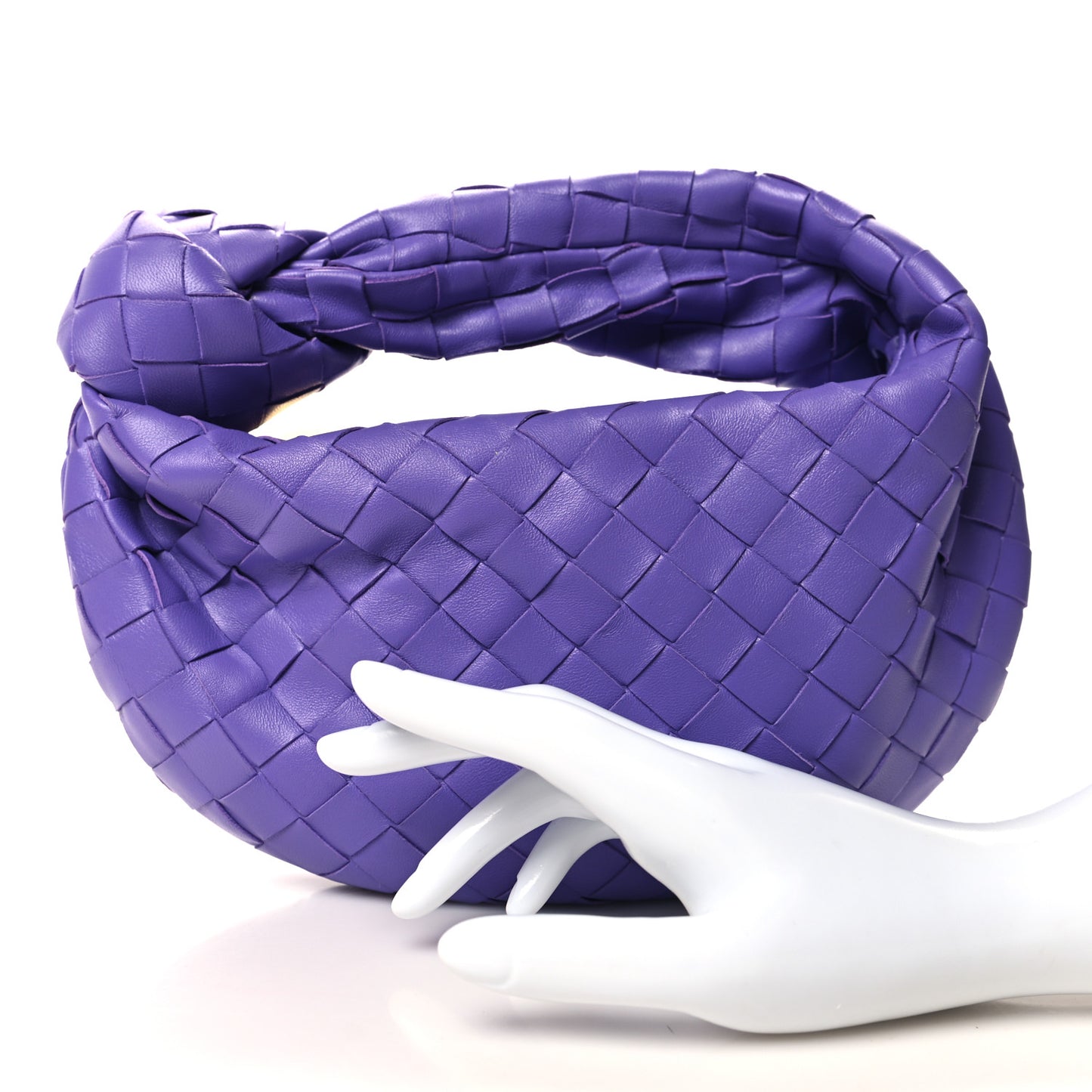 Nappa Intrecciato Mini Jodie Purple