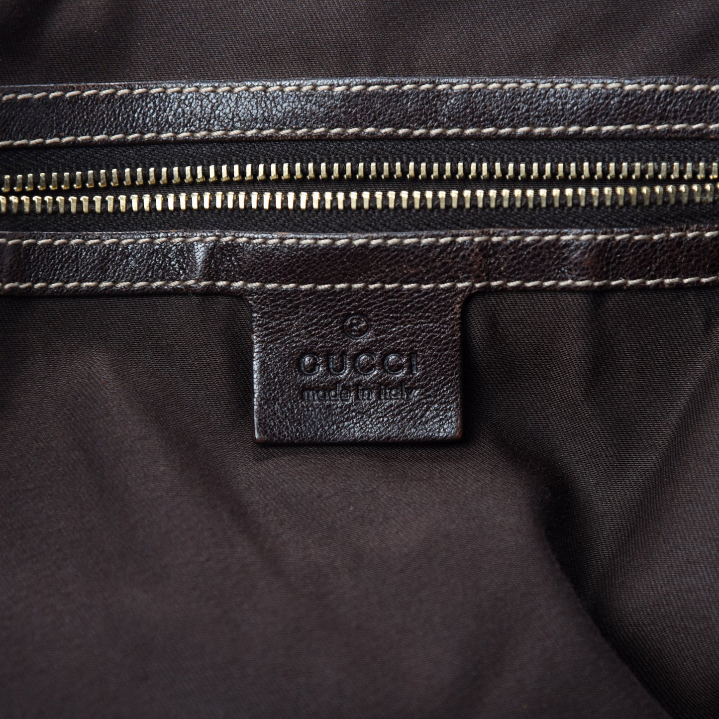 Monogram Medium Pelham Shoulder Bag Dark Brown