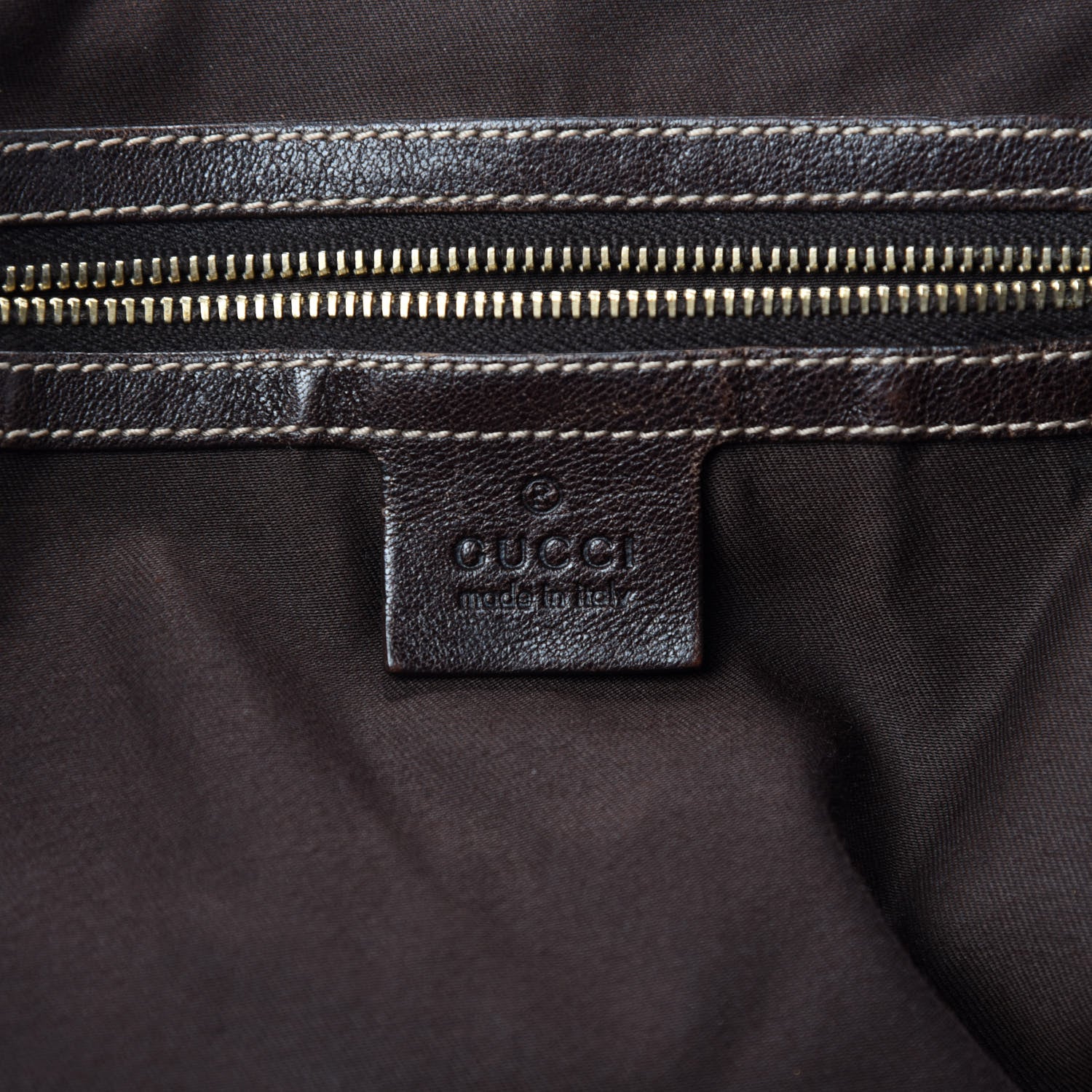 Gucci Monogram Medium Pelham Shoulder Bag Dark Brown 15 of 17
