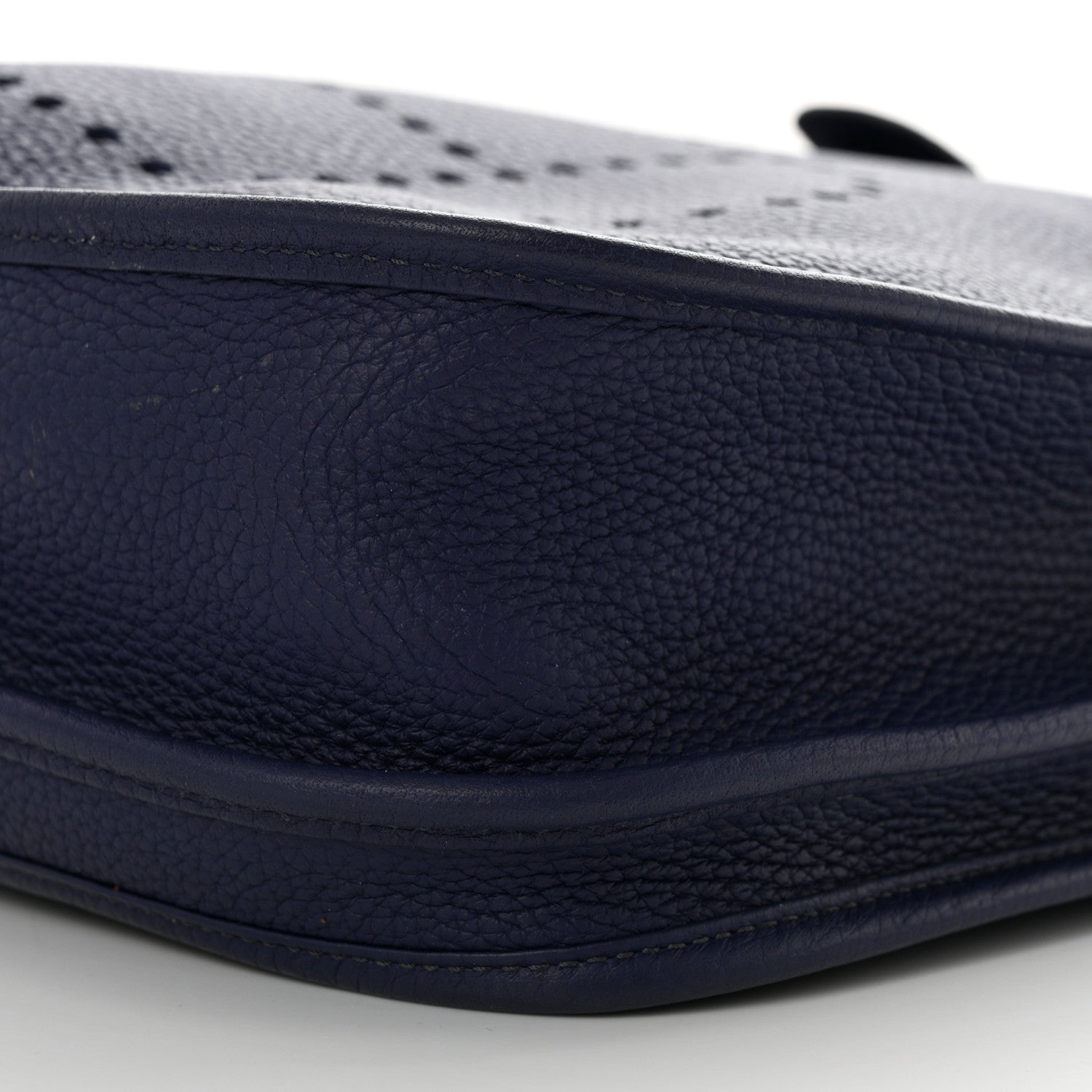 Hermes Taurillon Clemence Evelyne III PM Bleu Encre 10 of 12