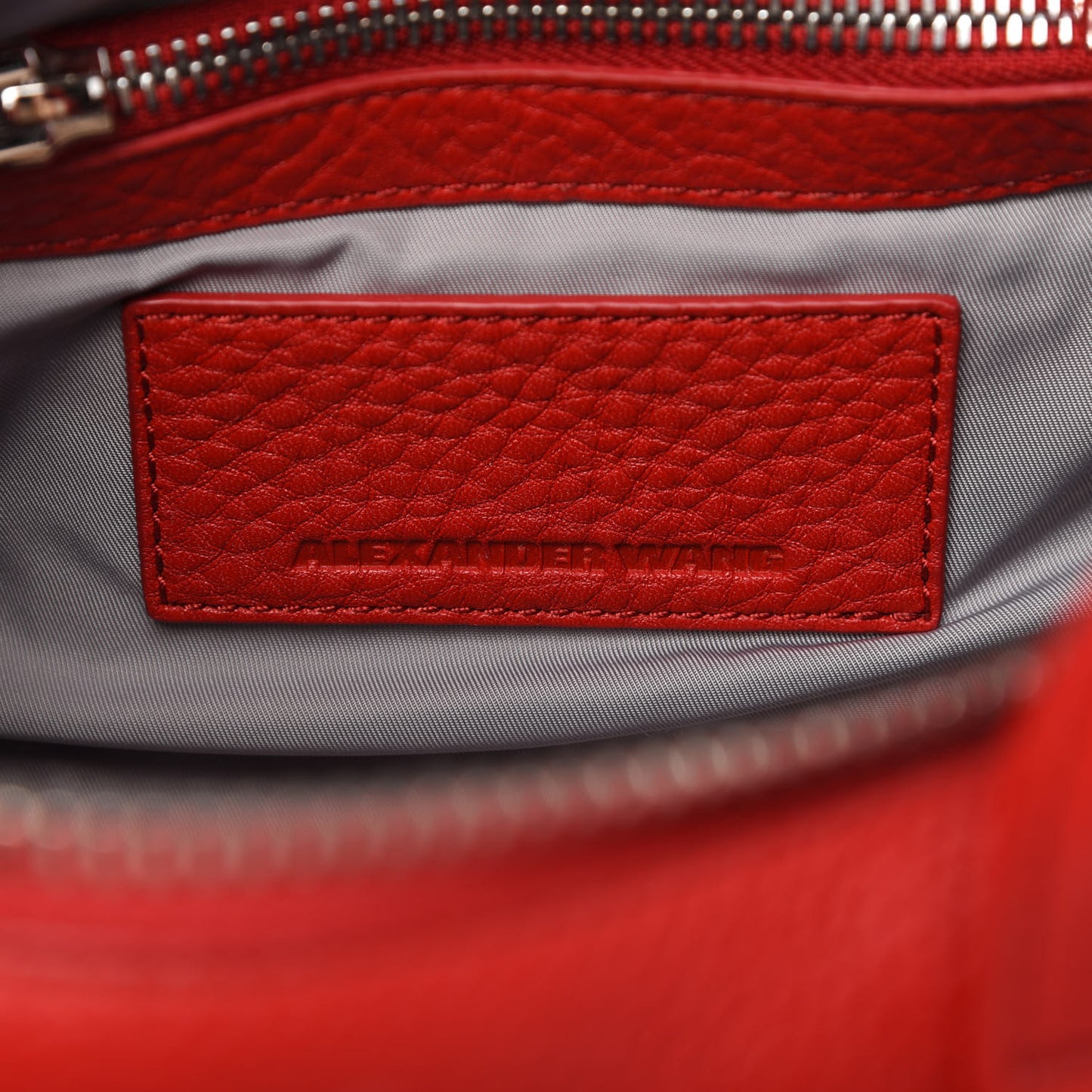 Pebbled Lambskin Mini Rockie Cult Rhodium Hardware