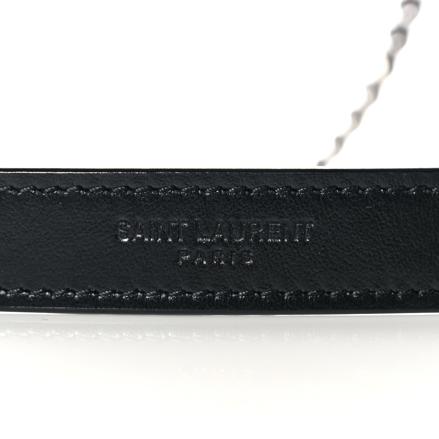 Saint Laurent Calfskin Y Quilted Monogram Small Loulou Chain Satchel Black 11 of 12