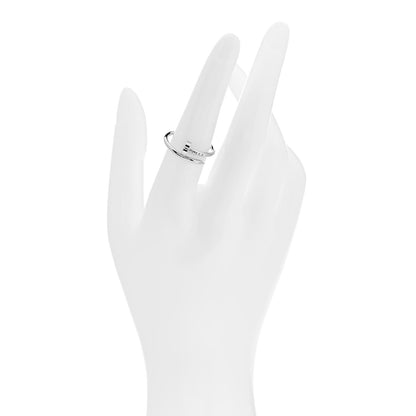 Cartier 18K White Gold Small Juste Un Clou Ring 53 6.25 2 of 5