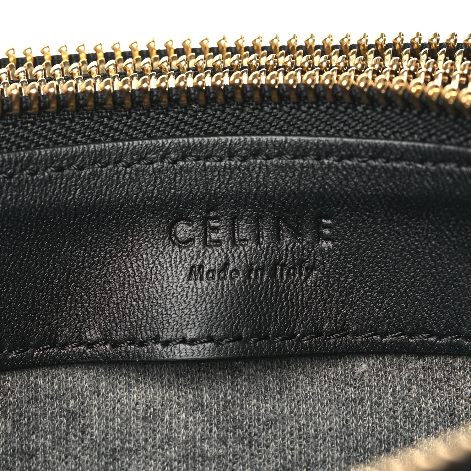 Celine Lambskin Small Trio Crossbody Bag Black 8 of 11