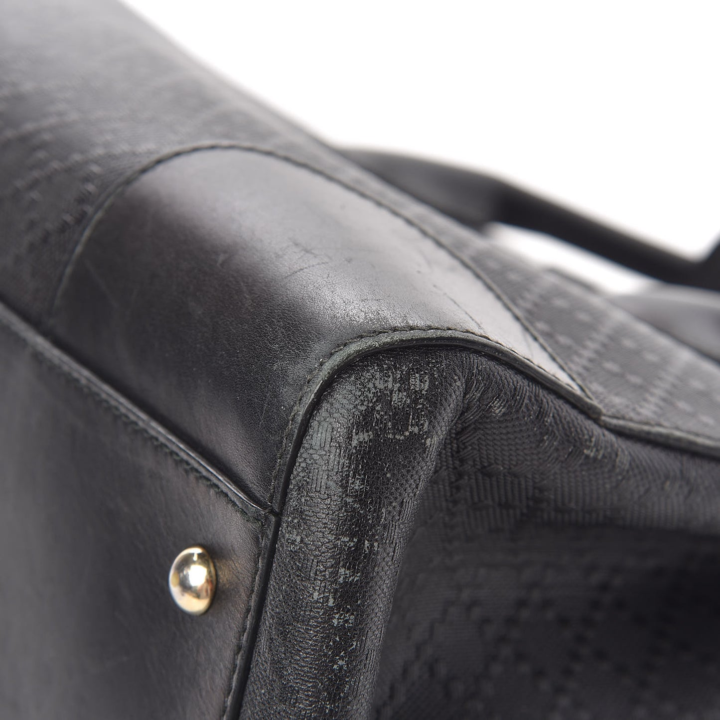 Hilary Lux Bright Diamante Medium Top Handle Bag Black