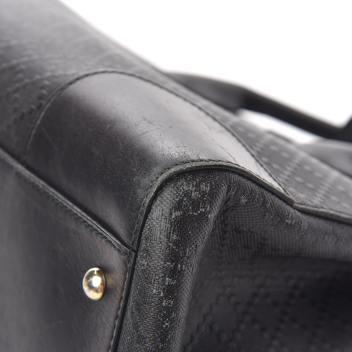 Gucci Hilary Lux Bright Diamante Medium Top Handle Bag Black 13 of 18