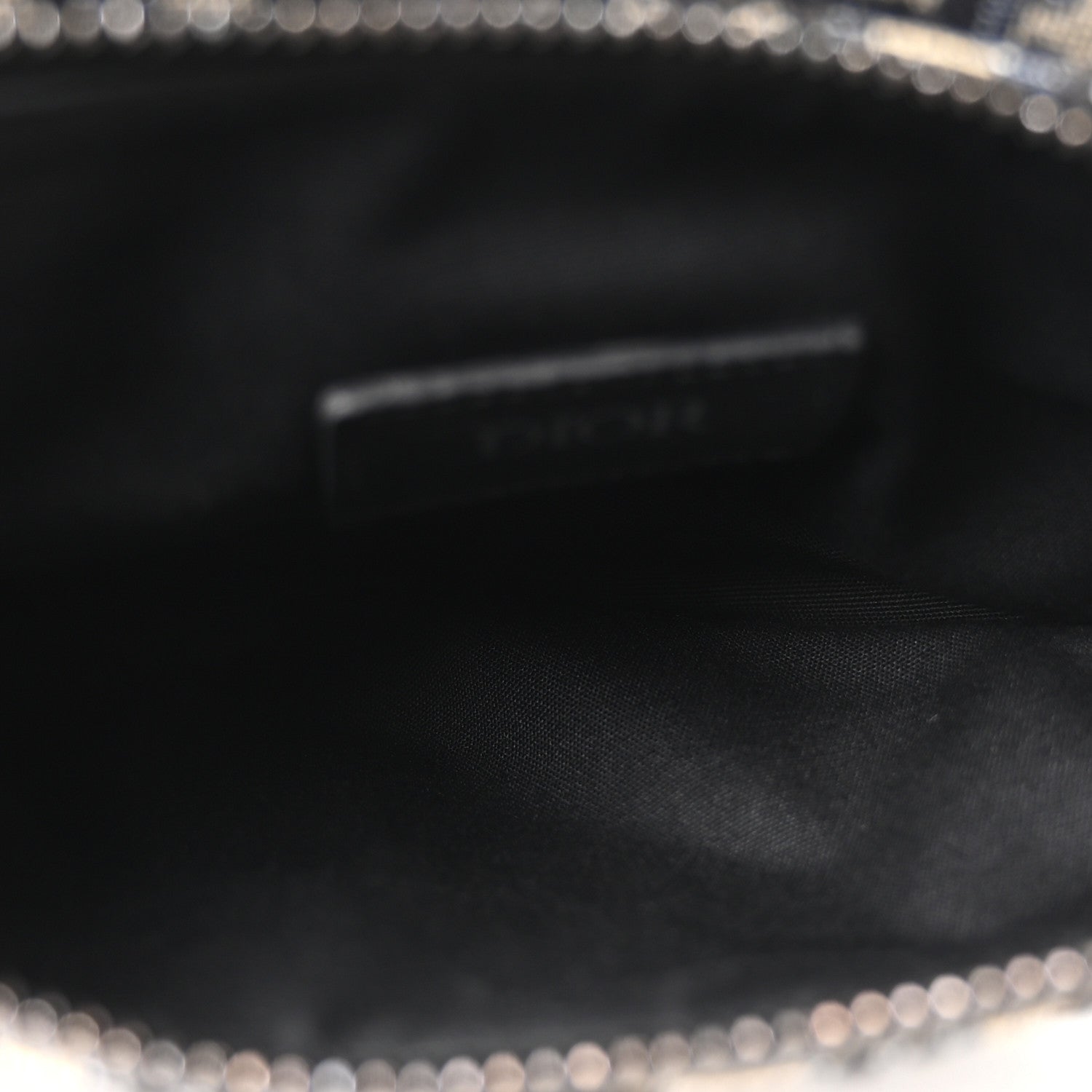Christian Dior Oblique Mens Mini Saddle Bag Blue 4 of 9