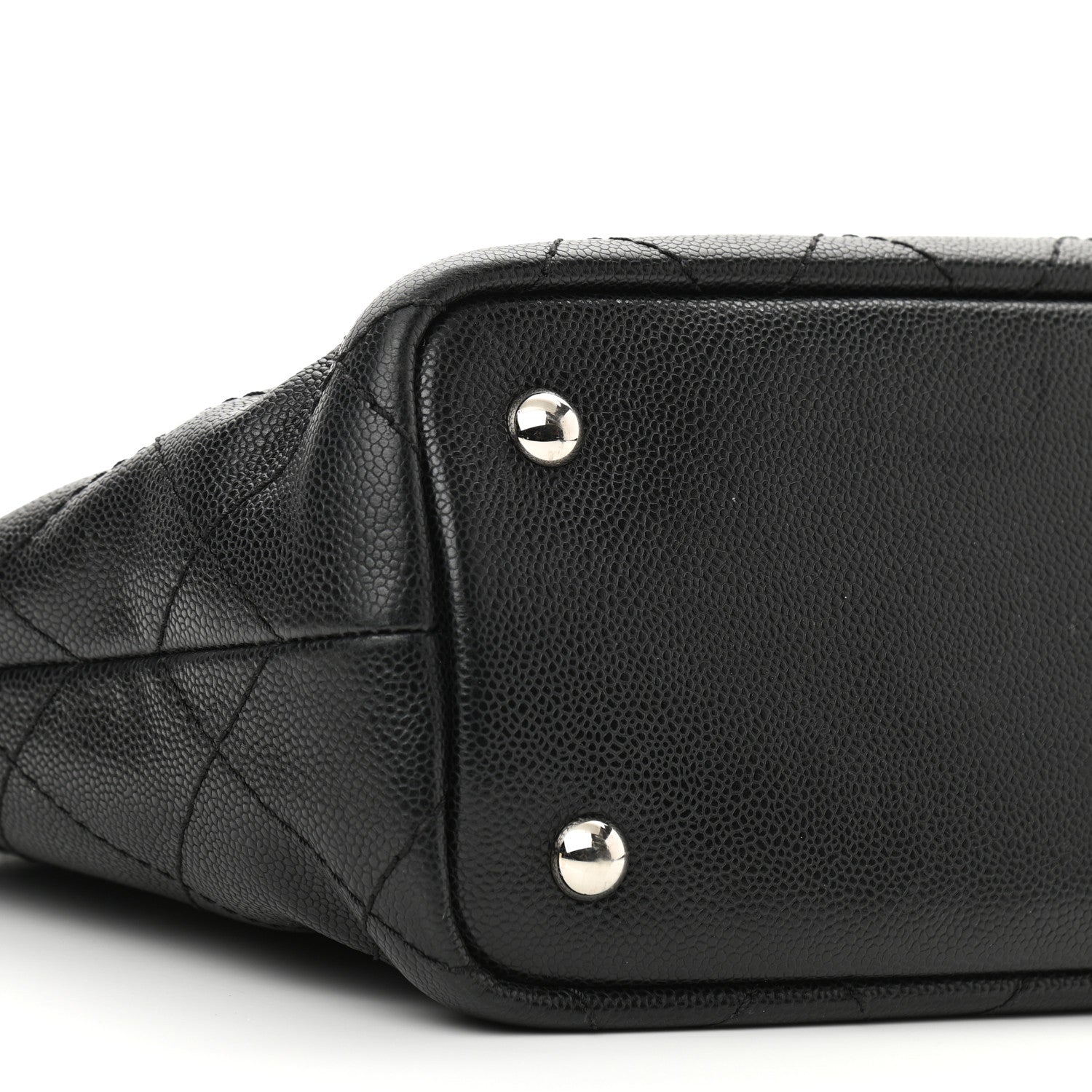 Chanel Grained Calfskin Shopping Fever Tote Black 10 of 16