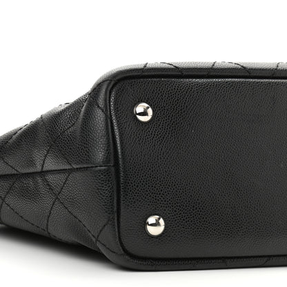 Chanel Grained Calfskin Shopping Fever Tote Black 10 of 16