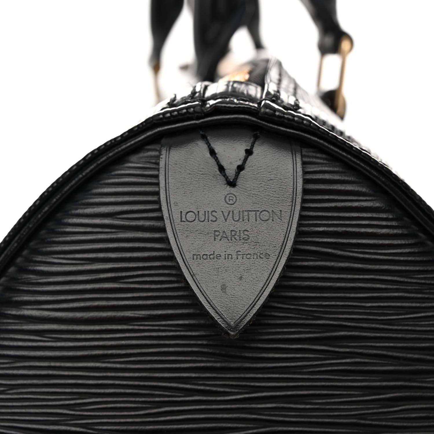 Louis Vuitton Epi Speedy 25 Black 6 of 11