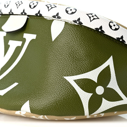 Louis Vuitton Monogram Giant Bumbag Kaki Beige 10 of 10