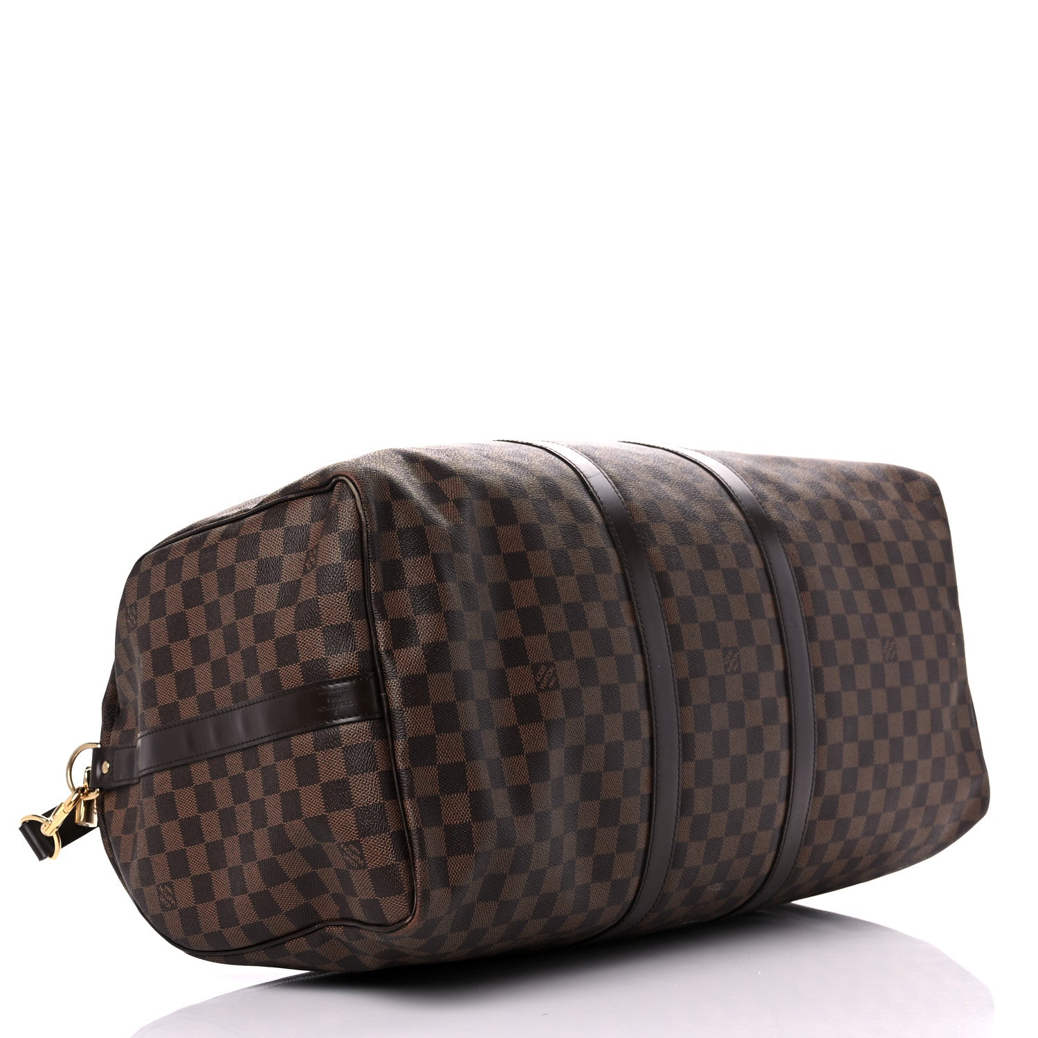 Louis Vuitton Damier Ebene Keepall Bandouliere 55 4 of 23