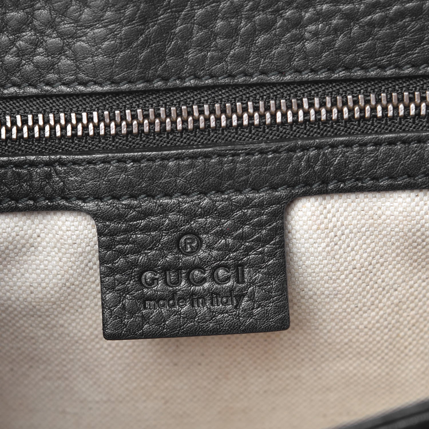 Gucci Cellarius Calfskin GG Marmont Shoulder Bag Black 6 of 14