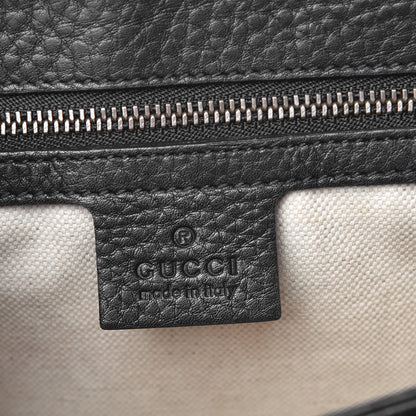 Gucci Cellarius Calfskin GG Marmont Shoulder Bag Black 6 of 14