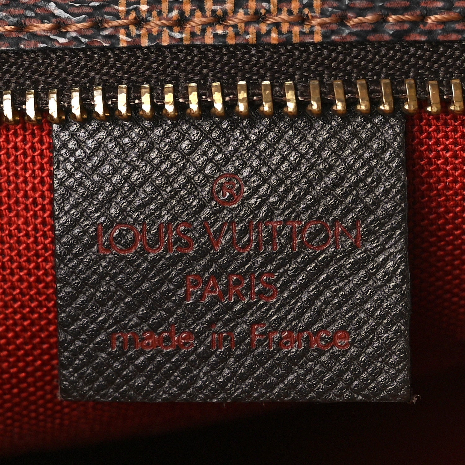 Louis Vuitton Damier Ebene Trousse Make Up Bag Pochette 6 of 9