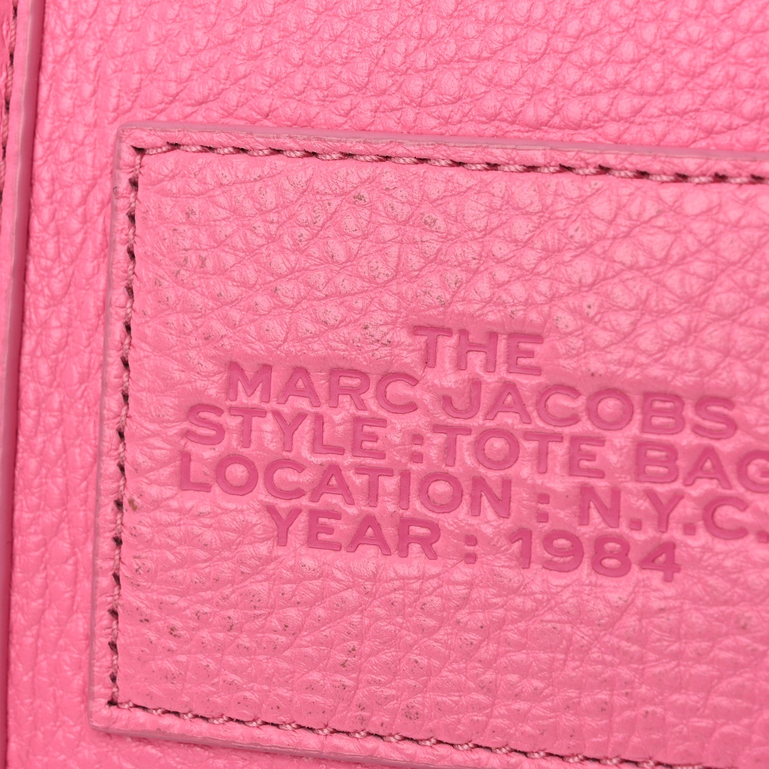 Marc Jacobs Grained Calfskin Small The Tote Bag Morning Glory 14 of 18