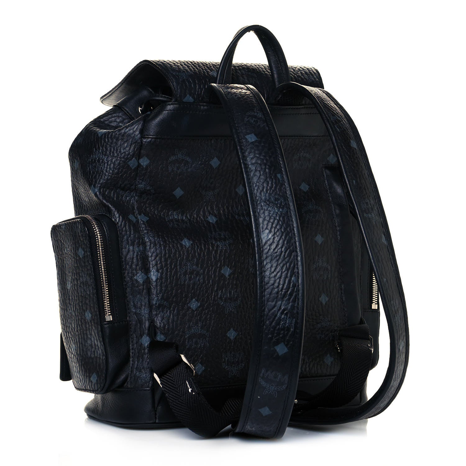 MCM Visetos Brandenburg Backpack Black 2 of 10