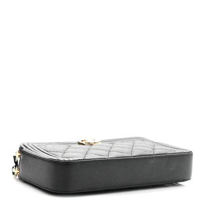 Chanel Caviar Quilted Small Boy Clutch With Chain Black 4 of 11