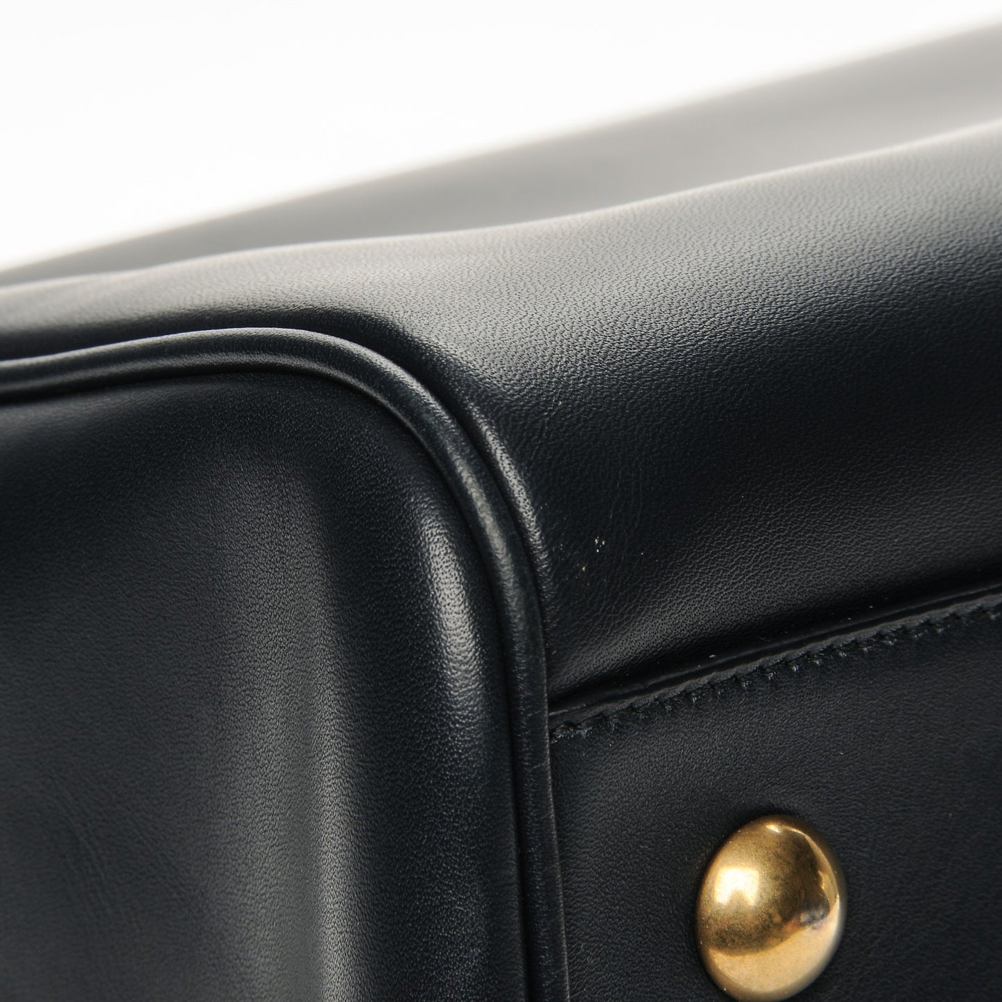 Calfskin Classic Duffle 6 Marine
