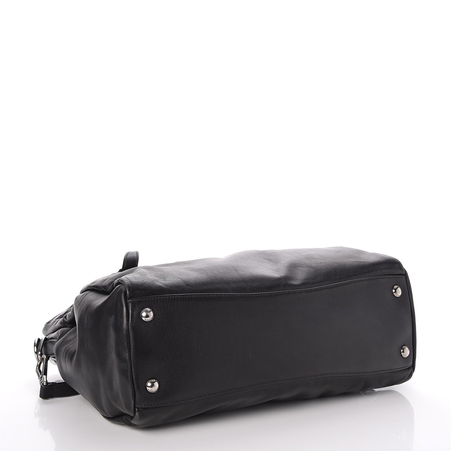 Prada Soft Calf Shoulder Bag Nero Black 4 of 13