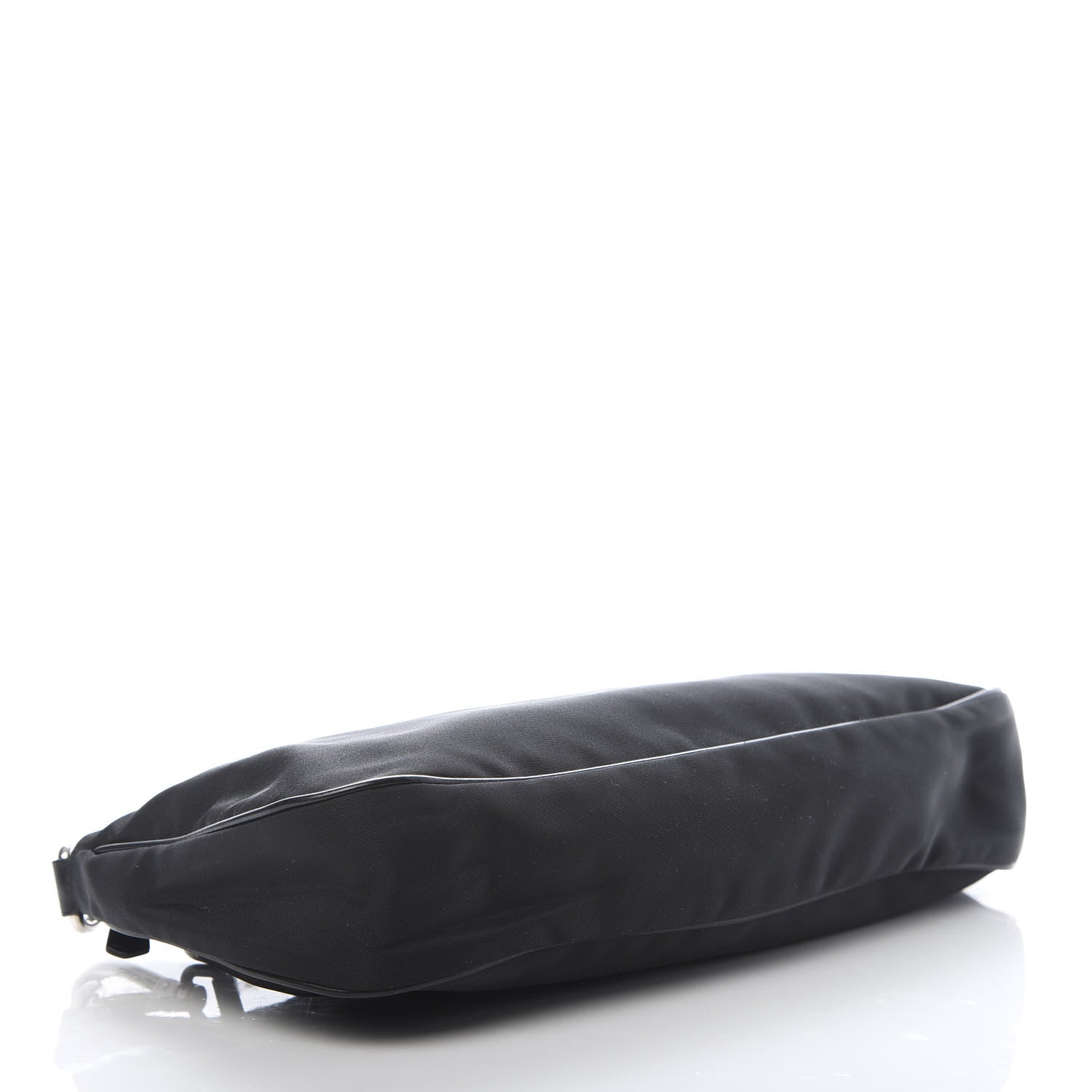 Prada Tessuto Light Nylon Pochette Bag Black 4 of 11