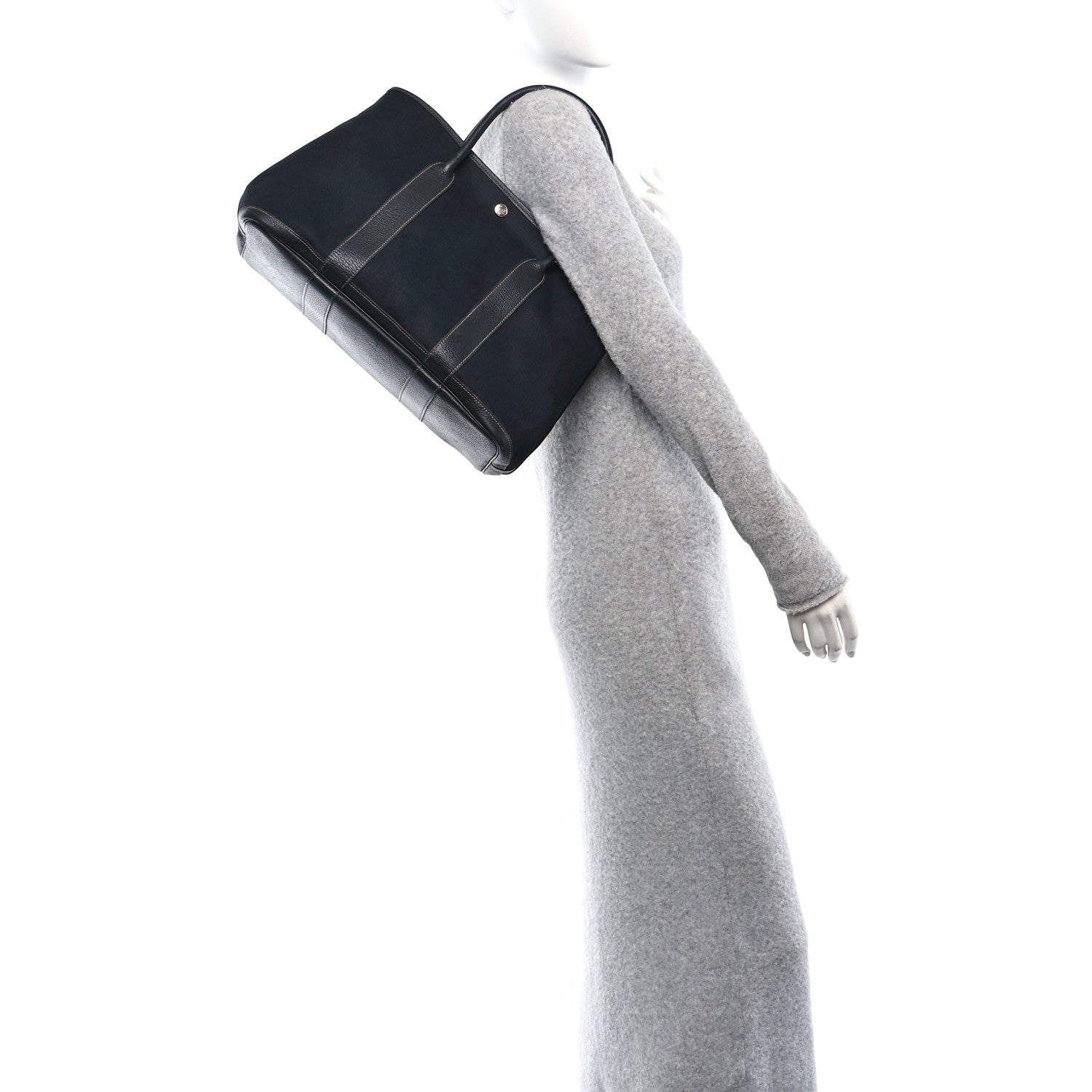 Hermes Toile Vache Country Garden Party 36 Black 2 of 13