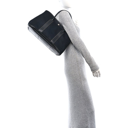 Hermes Toile Vache Country Garden Party 36 Black 2 of 13