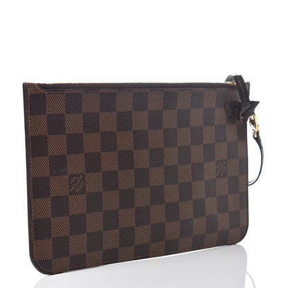 Louis Vuitton Damier Ebene Neverfull MM GM Pochette 2 of 5
