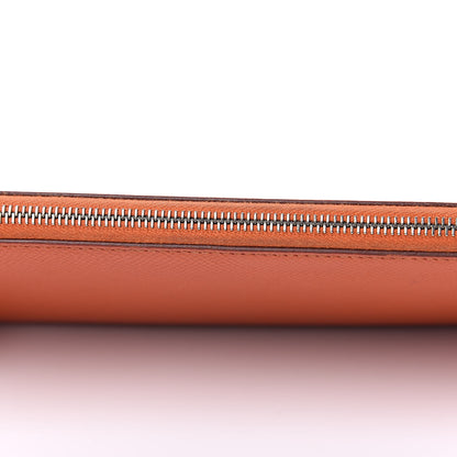Hermes Epsom Silk'in Wallet Feu 11 of 14