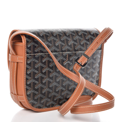 Goyard Goyardine Belvedere PM Messenger Bag Black Gold 3 of 9