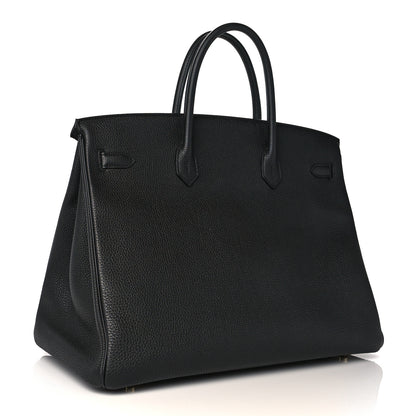 Hermes Togo Birkin 40 Black 2 of 10