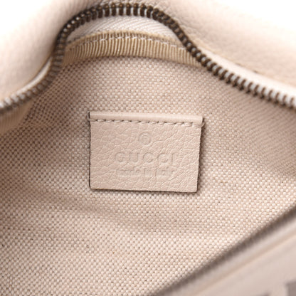 Gucci Grained Calfskin Small Logo Belt Bag White 6 of 12