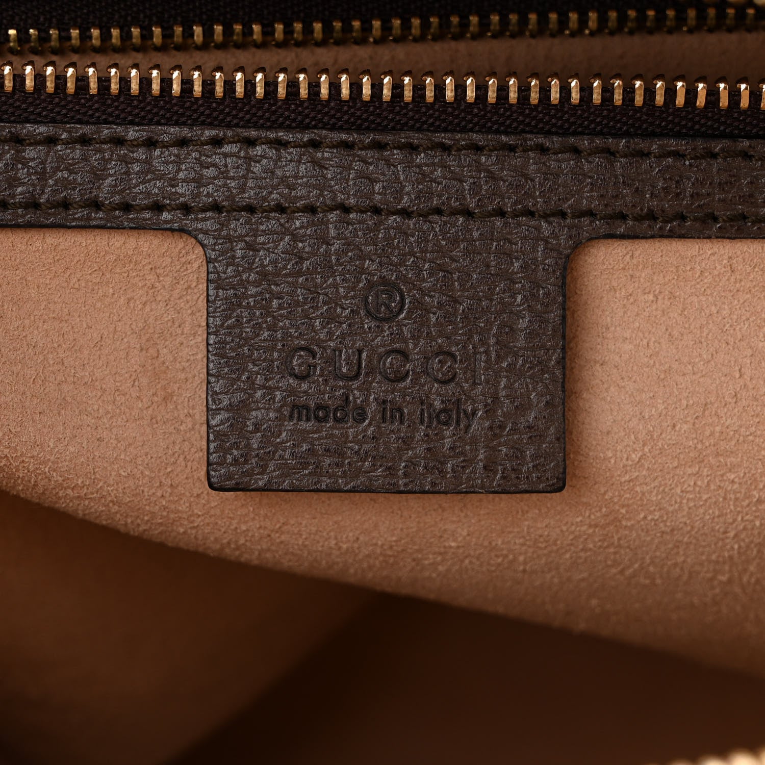 Gucci GG Supreme Monogram Web Small Ophidia Top Handle Shoulder Bag Brown 6 of 12