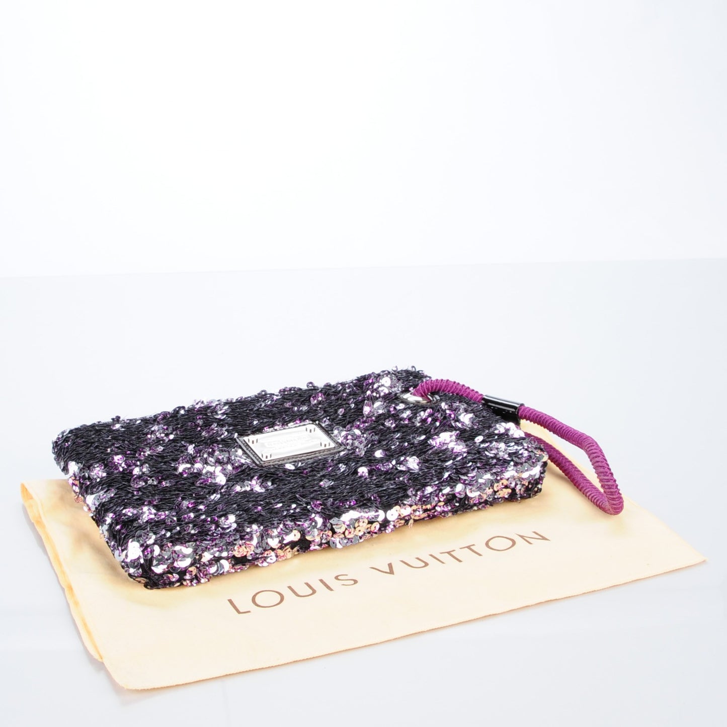 Sequin Pochette Rococo Violet