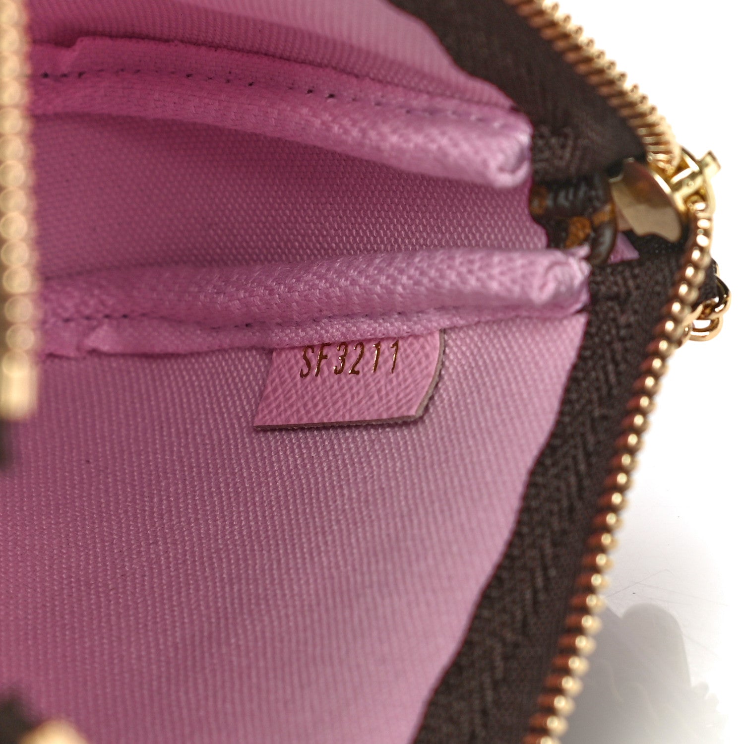 Louis Vuitton Monogram 2021 Christmas Animation Japanese Garden Mini Pochette Accessories Wisteria Pink 6 of 10