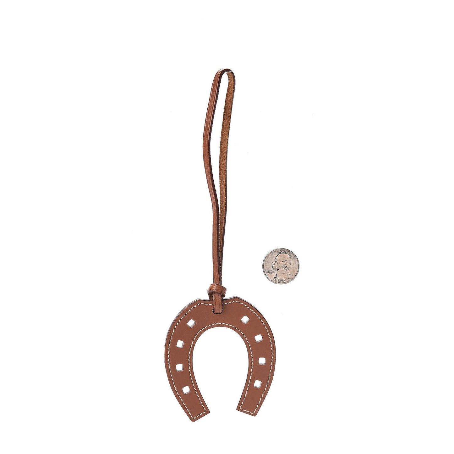Swift Paddock Horseshoe Bag Charm Gold