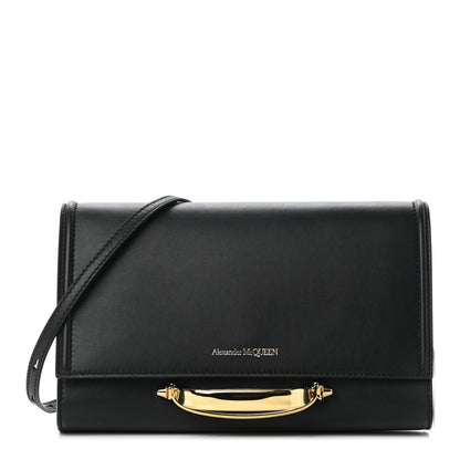 Alexander McQueen Calfskin The Story Crossbody Bag Black 1 of 8