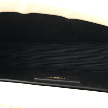 Saint Laurent Grain De Poudre Small Monogram Kate Satchel Crema Soft 5 of 11