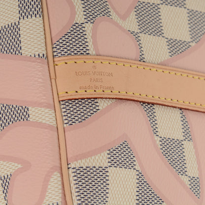 Louis Vuitton Damier Azur Tahitienne Speedy Bandouliere 30 Rose Ballerine 5 of 6