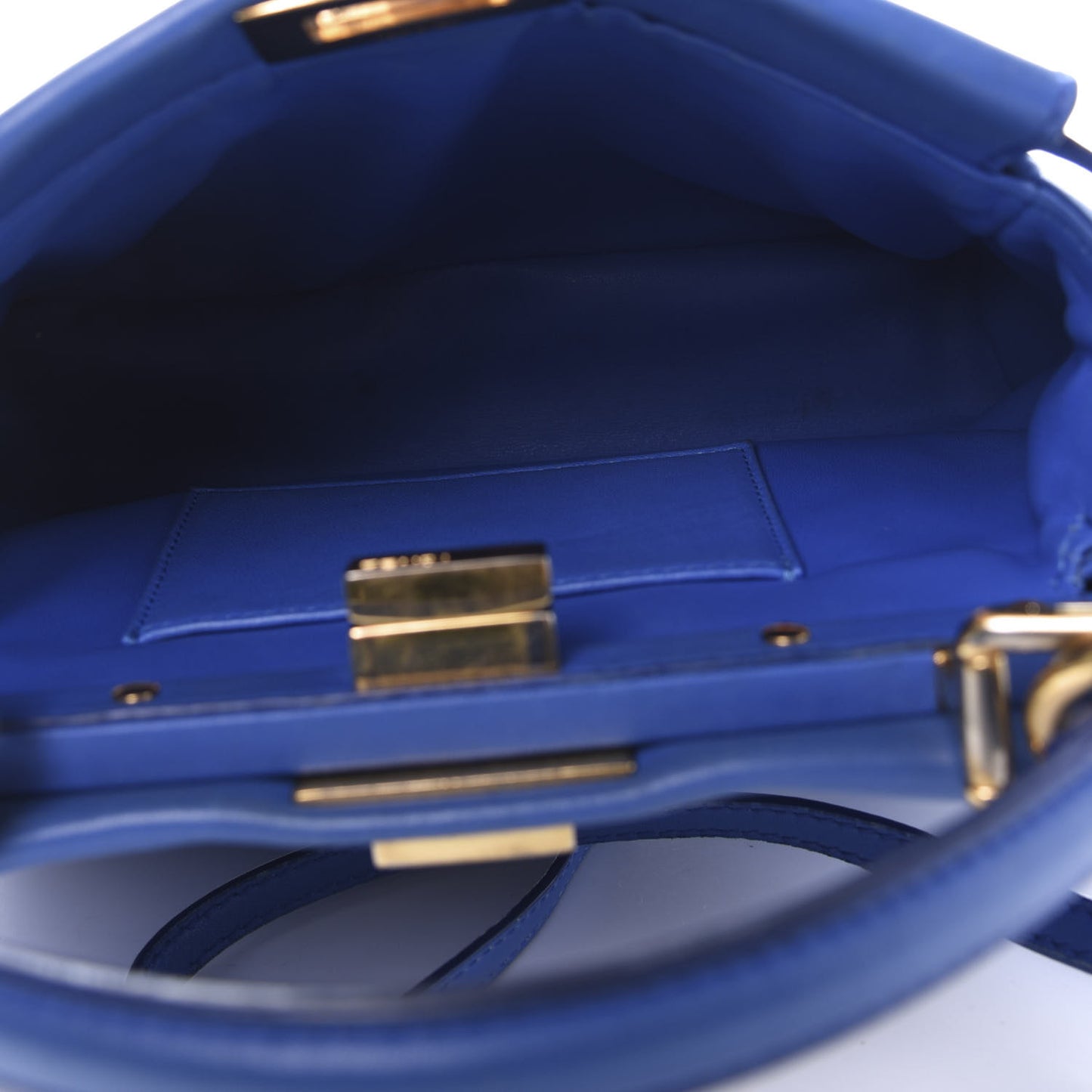 Nappa Mini Peekaboo Iconic Satchel Bleuette