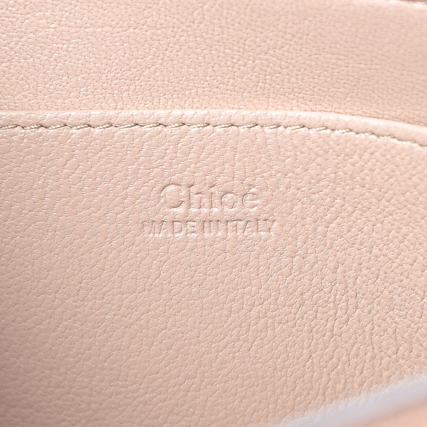 Nappa Medium Elle Chain Clutch Blush Nude