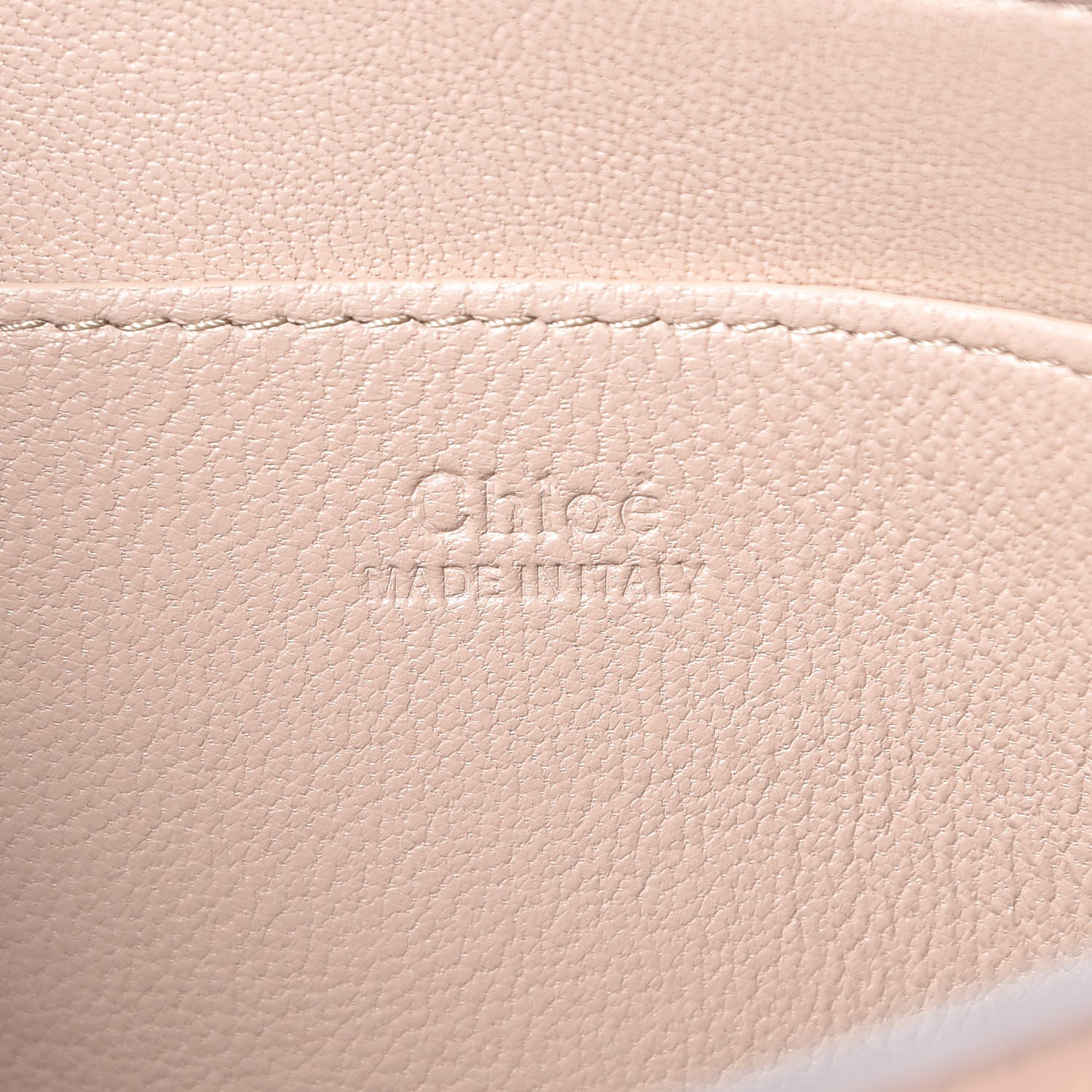 Chloe Nappa Medium Elle Chain Clutch Blush Nude 8 of 10