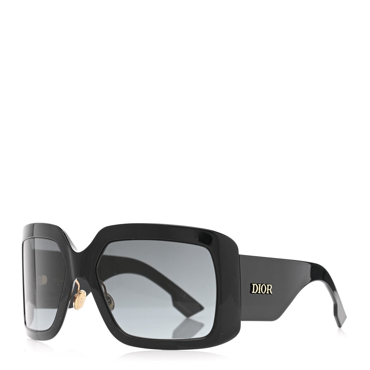 Acetate DiorSo Light 2 Shield Sunglasses Black