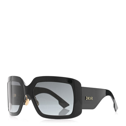 Christian Dior Acetate DiorSo Light 2 Shield Sunglasses Black 1 of 9