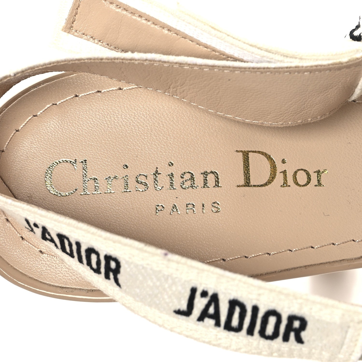 Christian Dior Patent Ribbon J'Adior Slingback 100mm Pumps 38.5