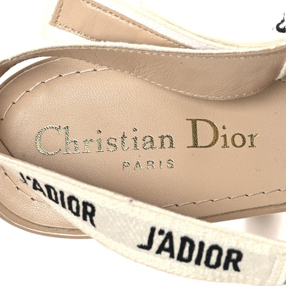 Christian Dior Patent Ribbon J'Adior Slingback 100mm Pumps 38.5 Nude 8 of 8